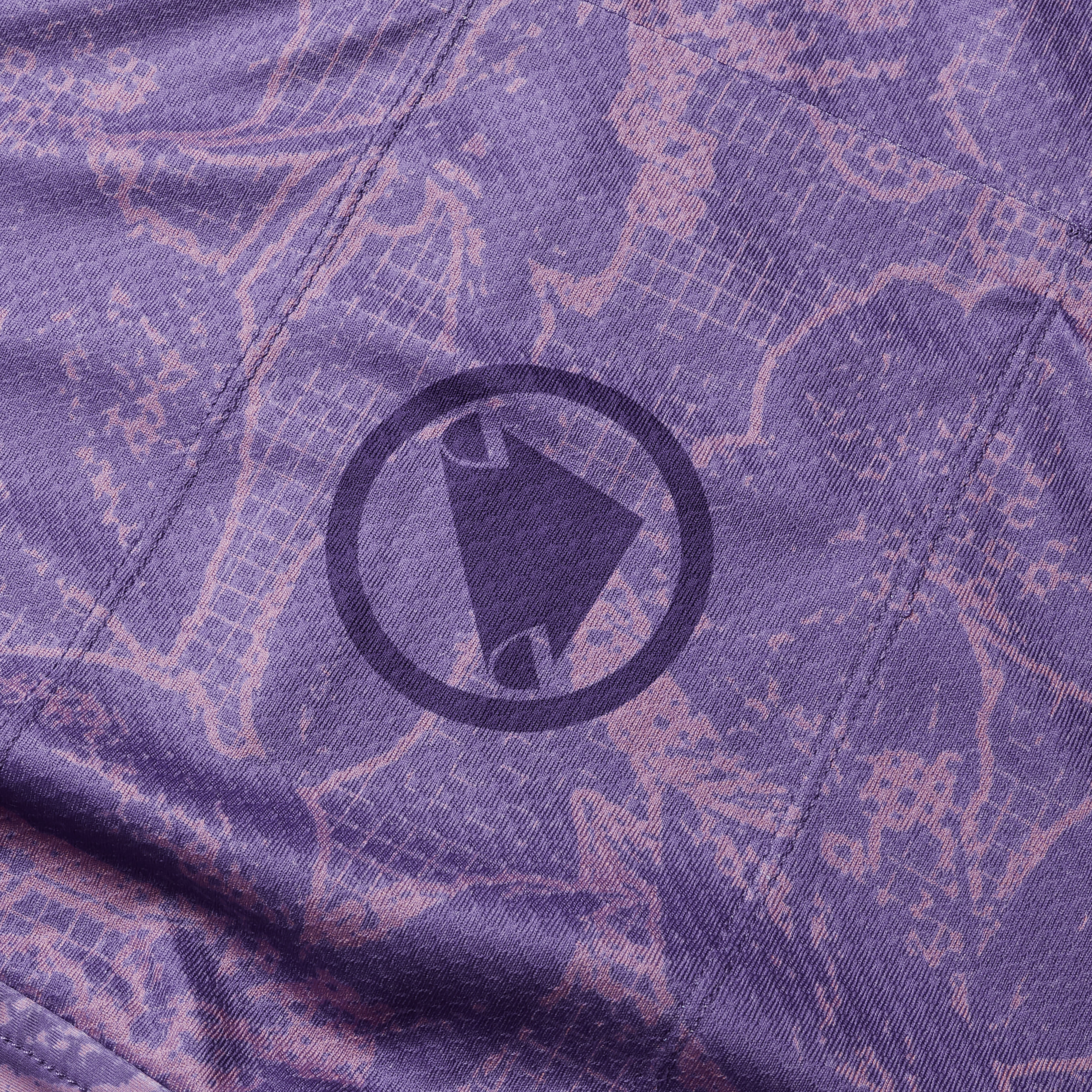 Endura Floral Block Women's Fs260 Print S/s Jersey Bramble