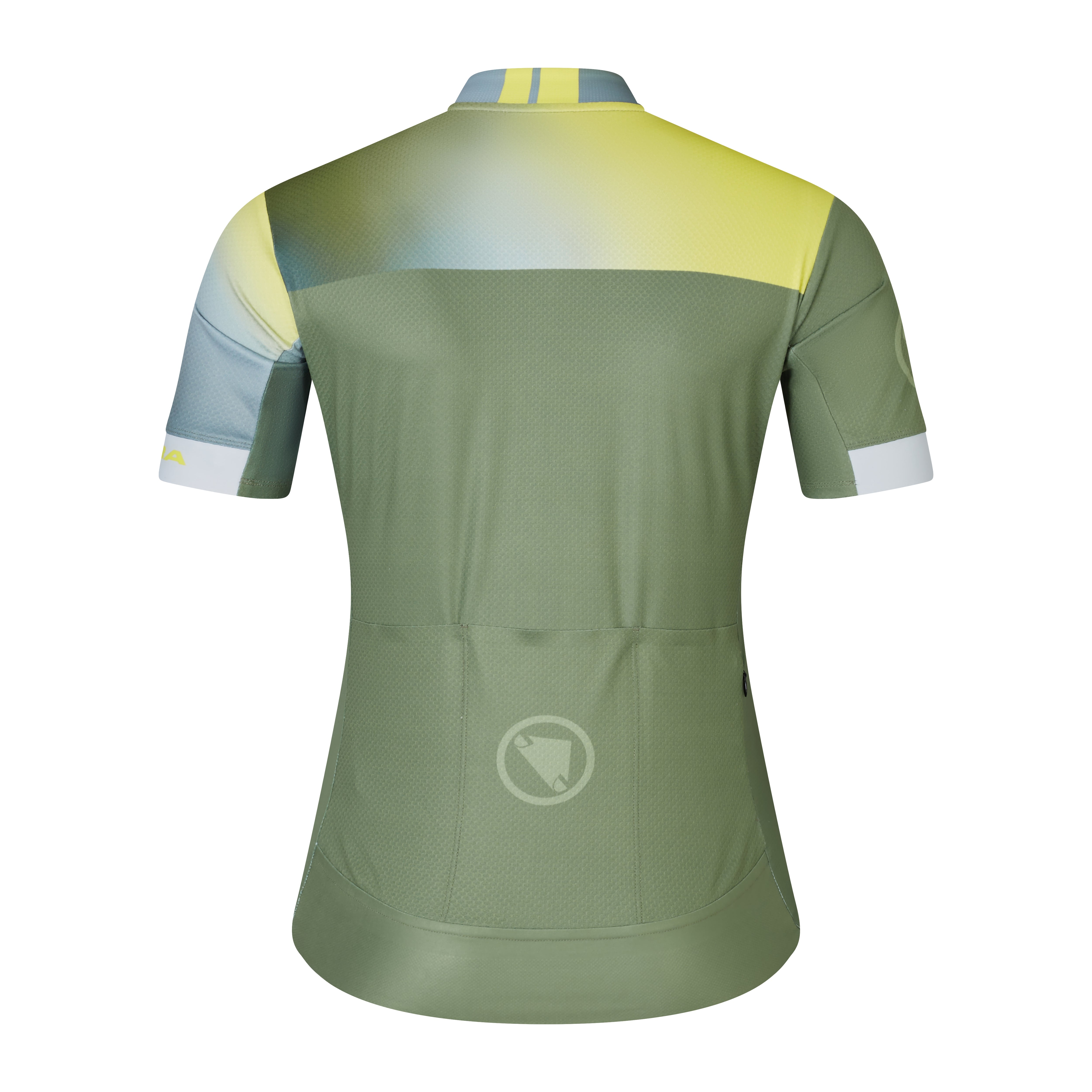 Endura Gradient Block Women's Fs260 Print S/s Jersey Machair Green