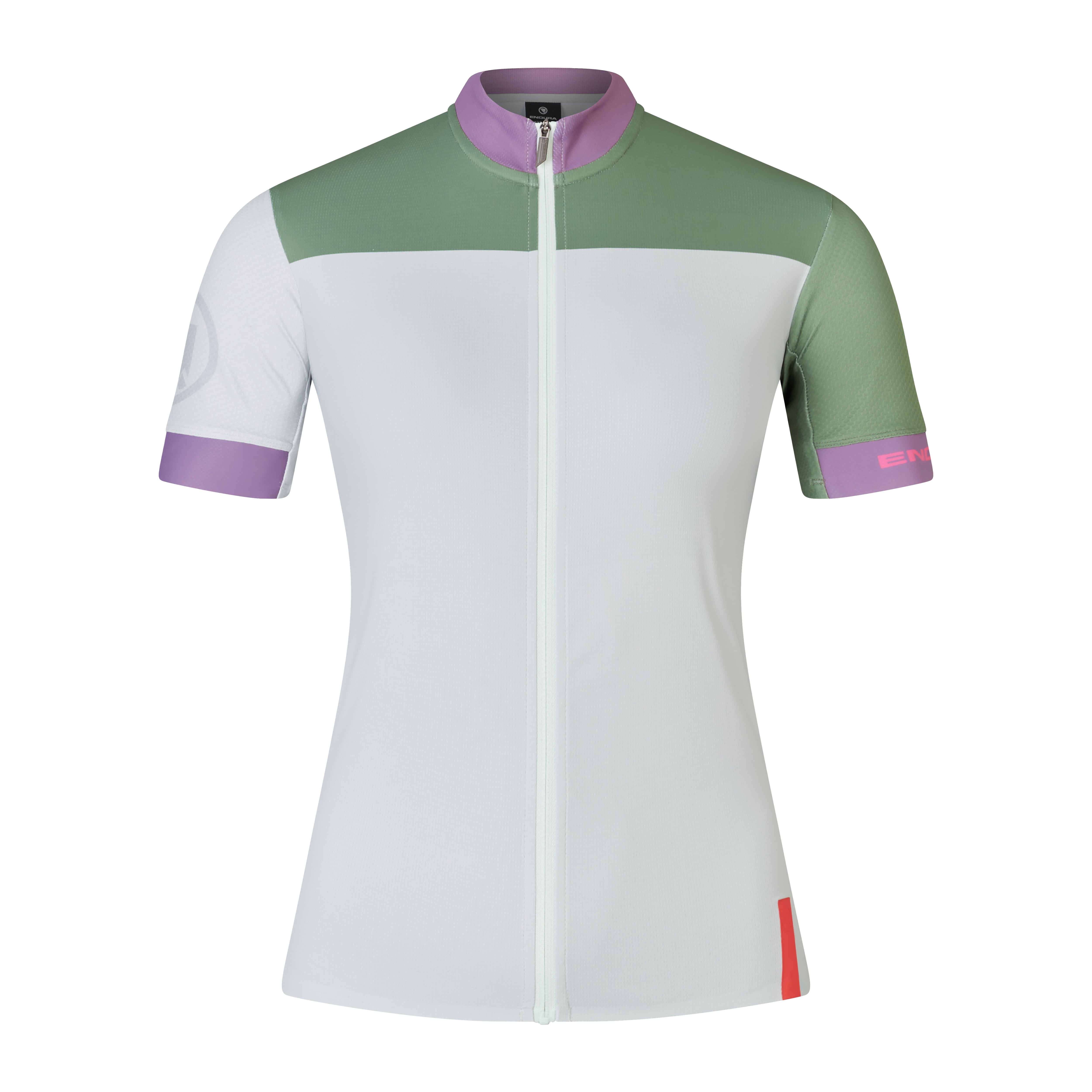Endura Chroma Block Women's Fs260 Print S/s Jersey Mains Grey