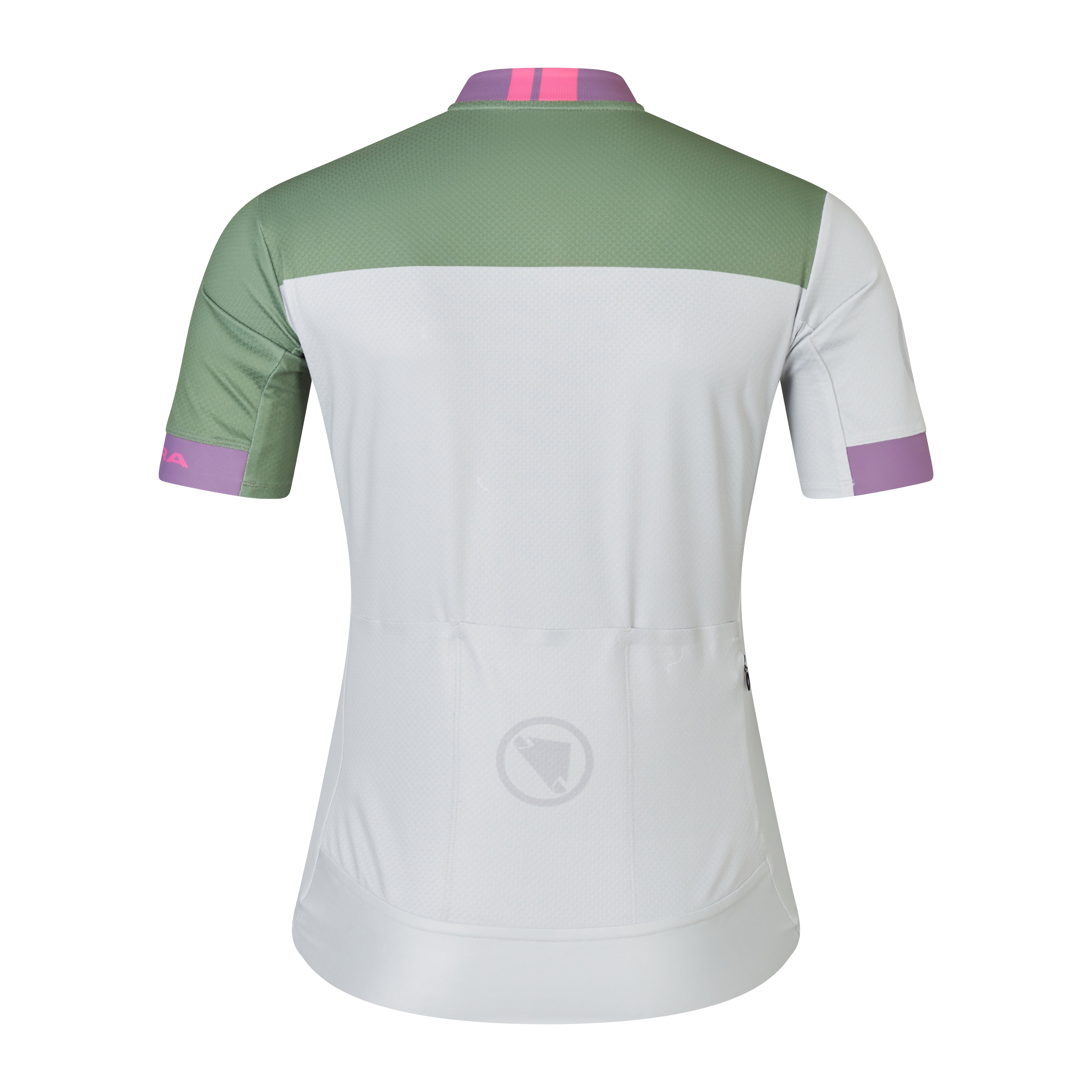 Endura Chroma Block Women's Fs260 Print S/s Jersey Mains Grey