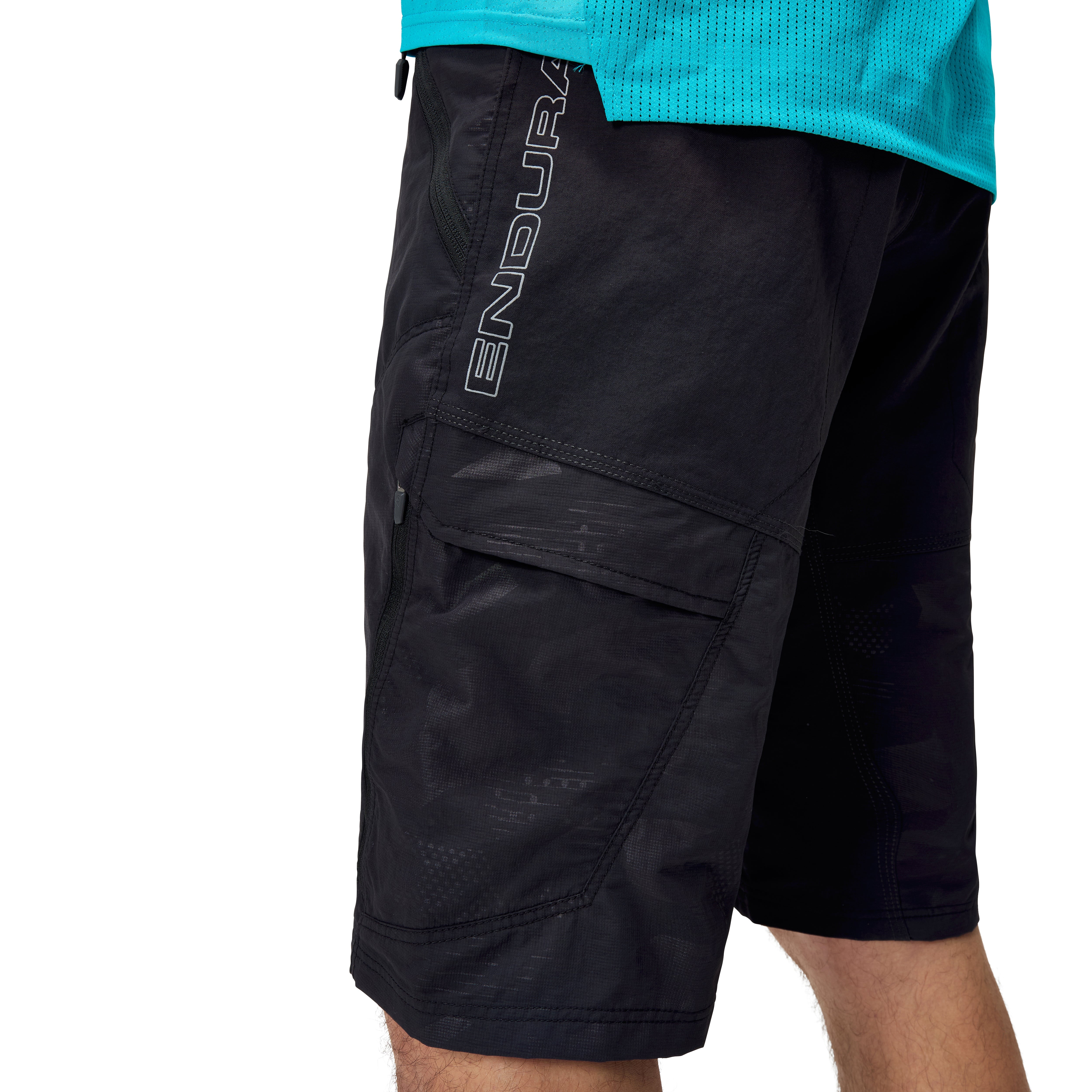Endura Hummvee Short With Liner Black Camo