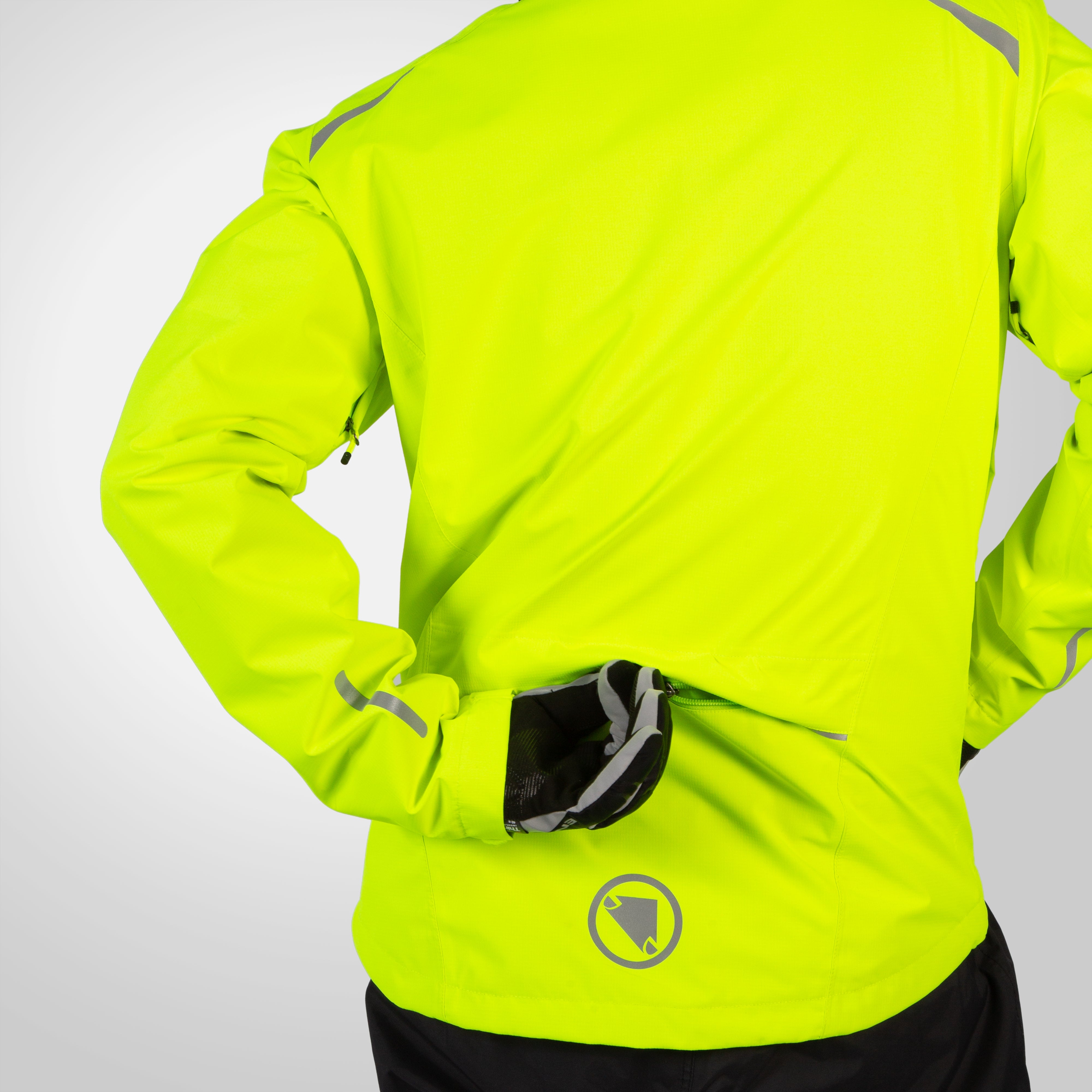 Endura Hummvee Waterproof Jacket Bright Yellow