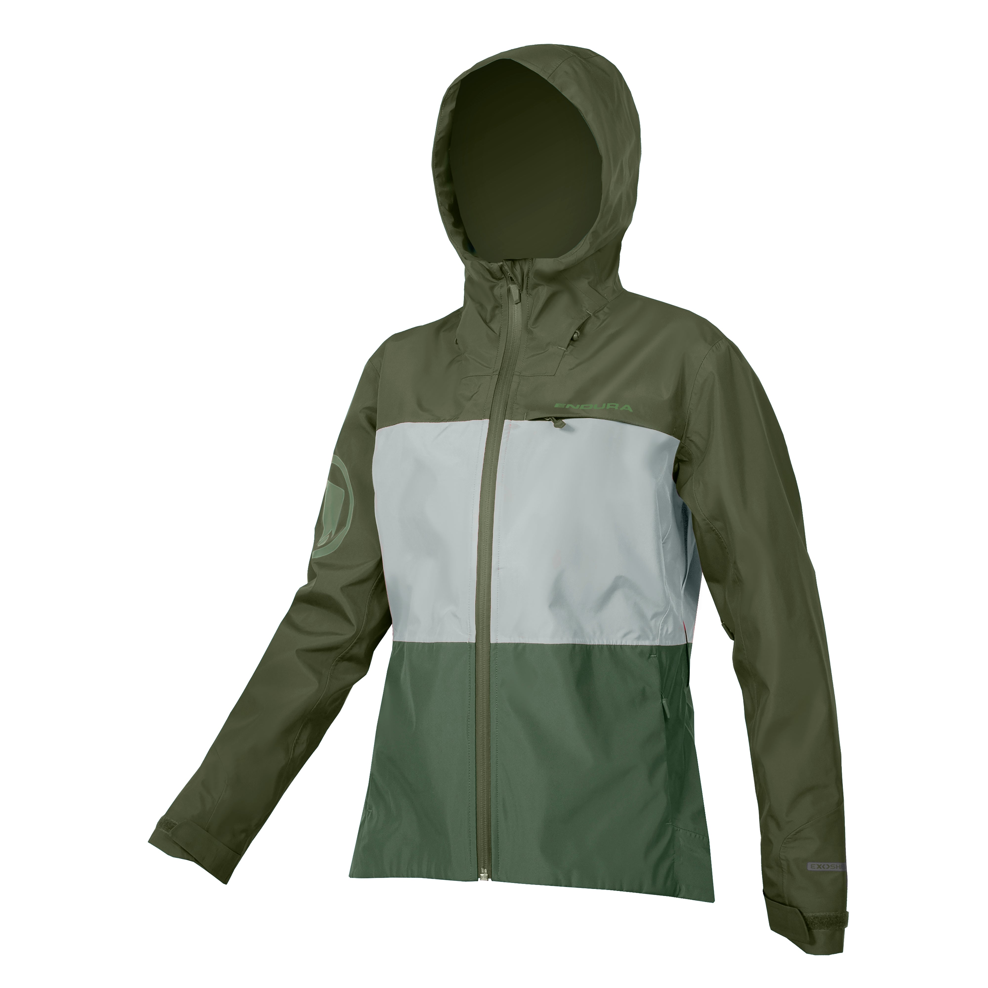 Endura Women's Singletrack Jacket Ii Ghillie Green
