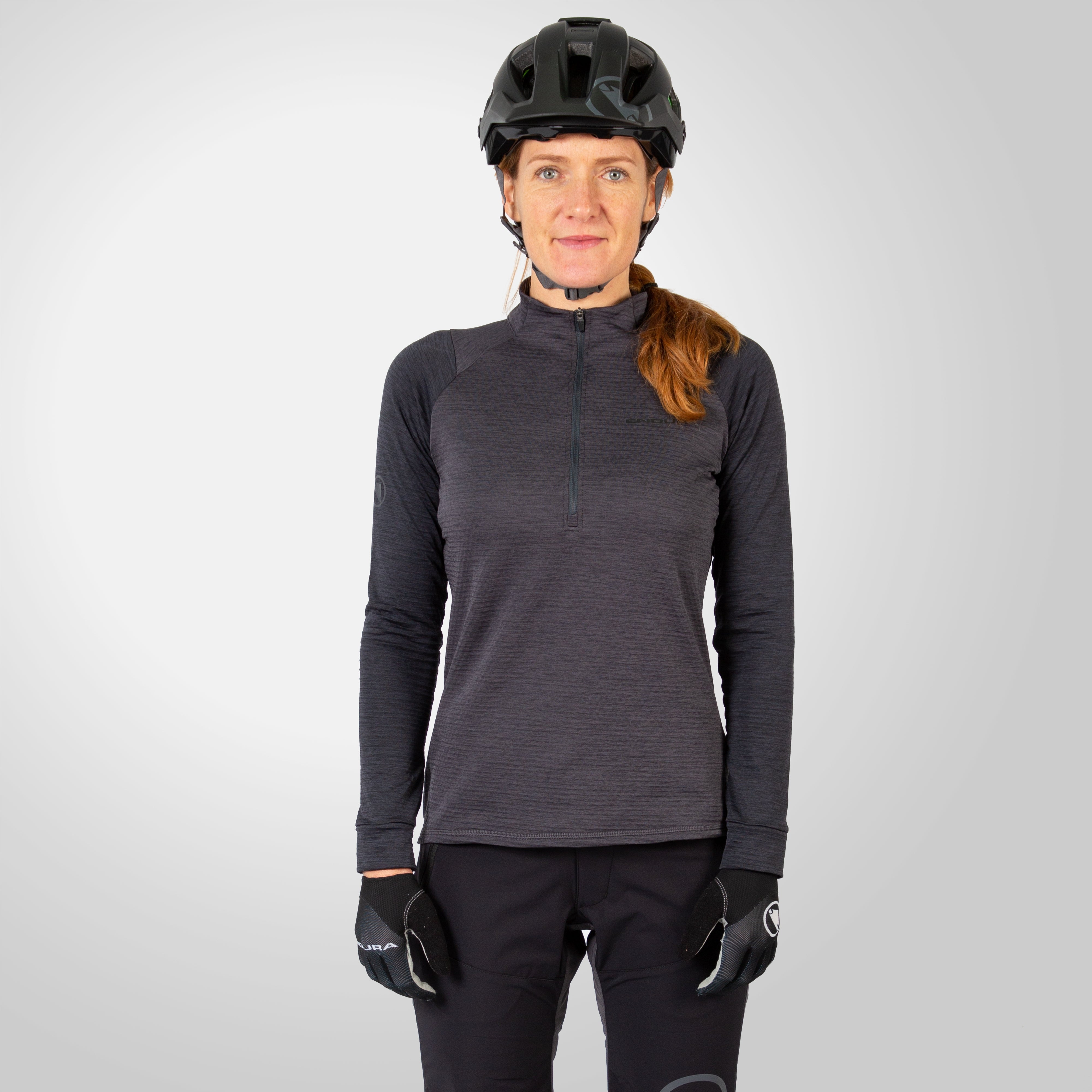 Endura Wms Singletrack Fleece Bk Black
