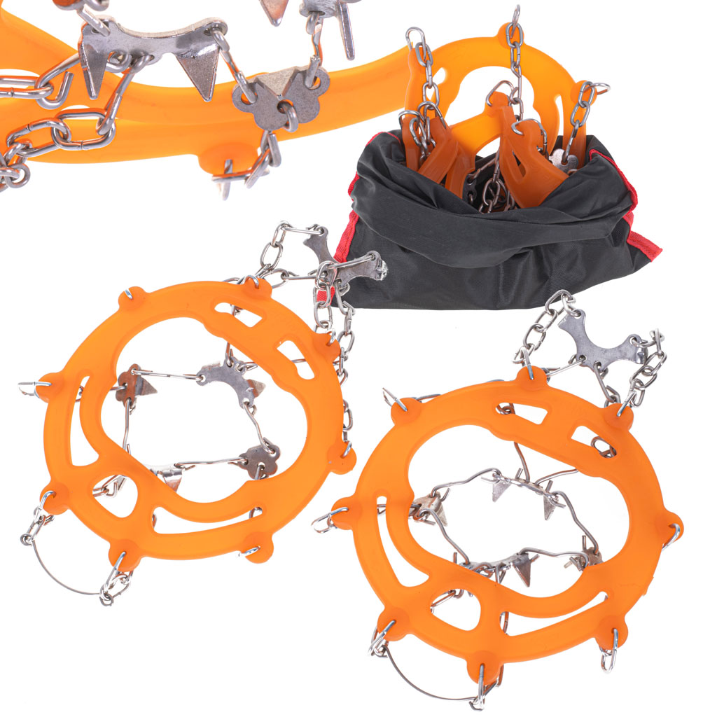 Spiked Shoe Crampons Chains + Cover