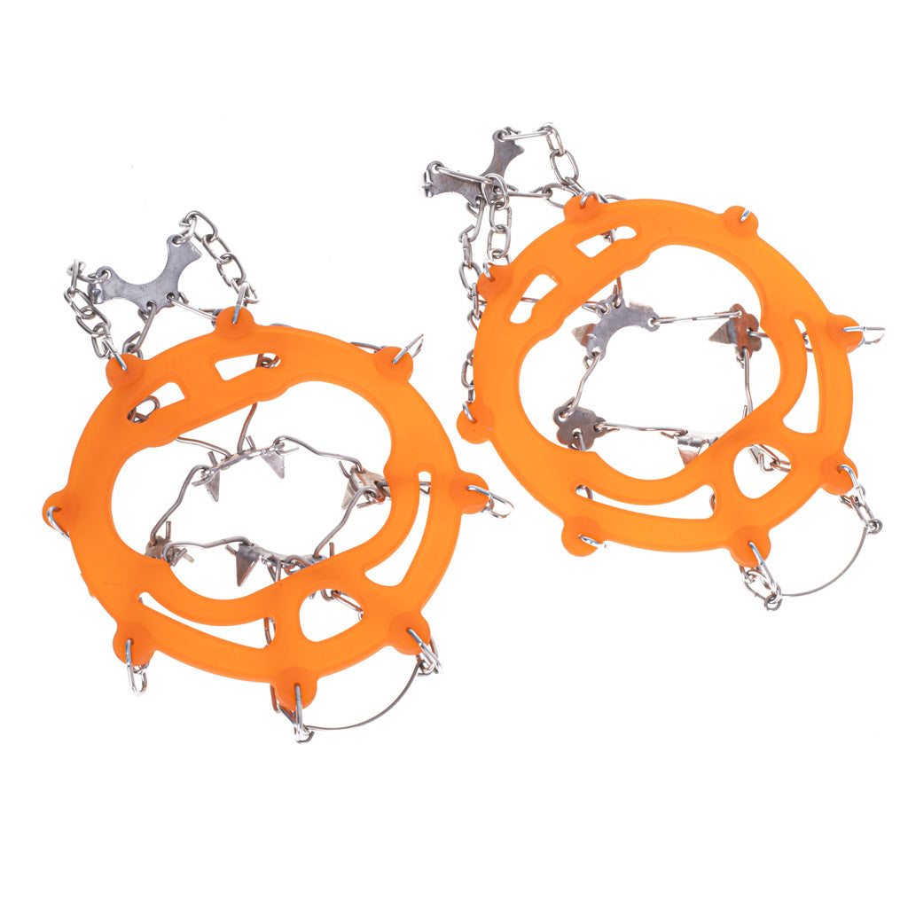 Crampones Zapatos Con Clavos Cadenas + Funda