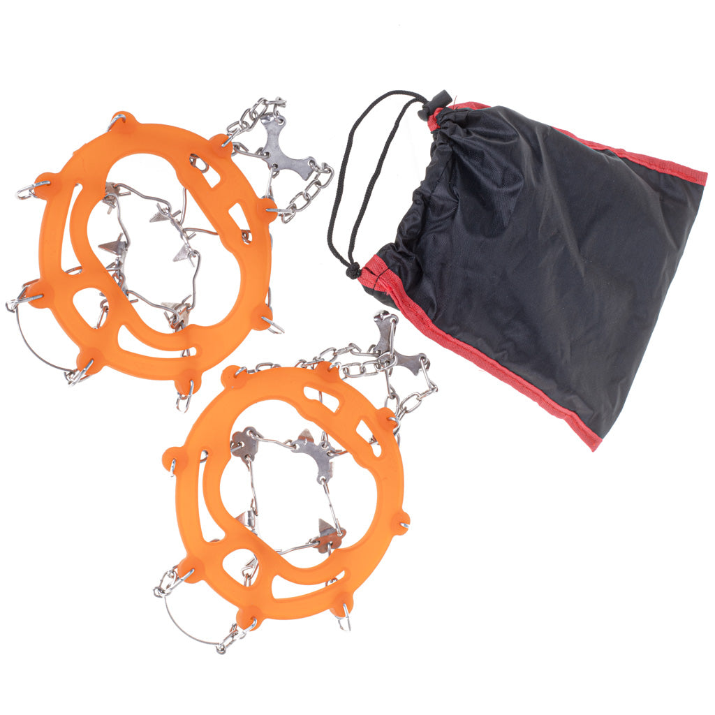 Spiked Shoe Crampons Chains + Cover