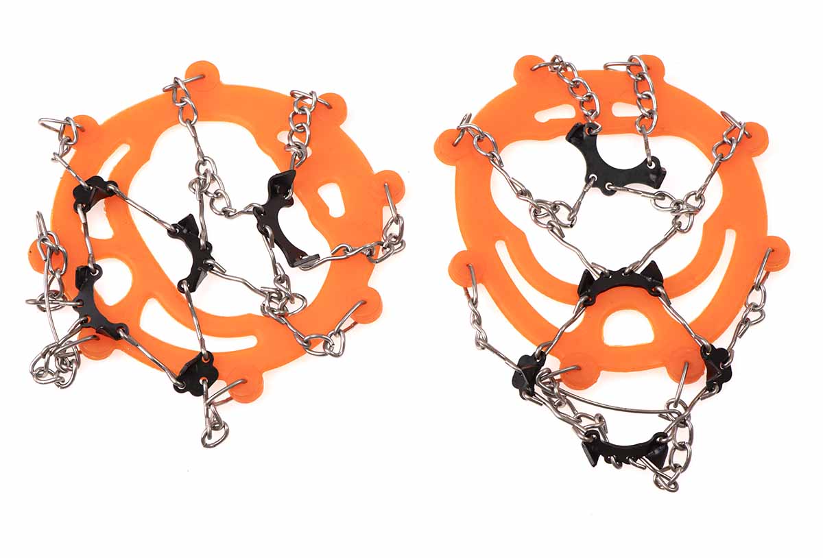 Spiked Shoe Crampons Chains + Cover