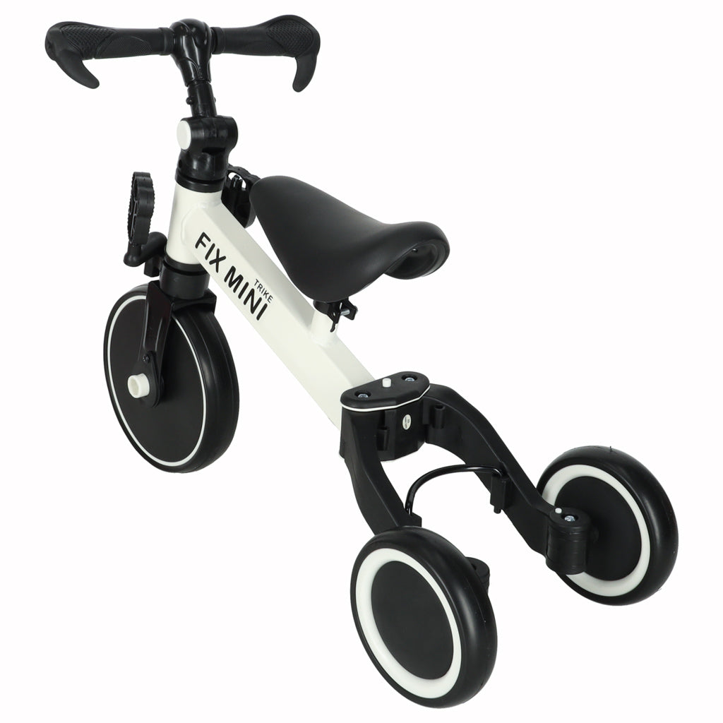 Trike Fix Mini Cross-country trehjulet cykel 3-i-1 med pedaler Hvid