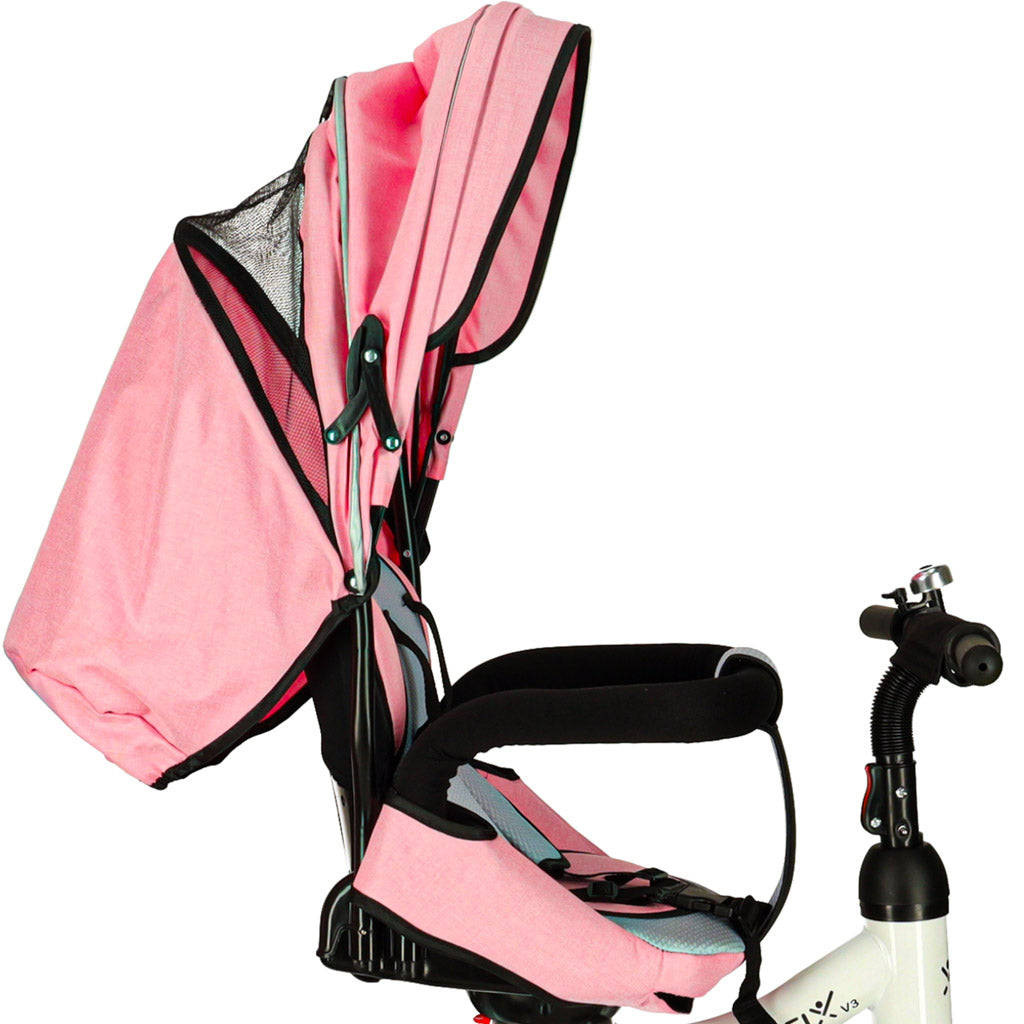 Trike Fix V3 Tricycle 3w1 Stroller Bike 360 Swivel Free Wheel Pink