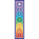 Стикер Rainbow Chakra --комплект от 4 бр. - 28x7 см