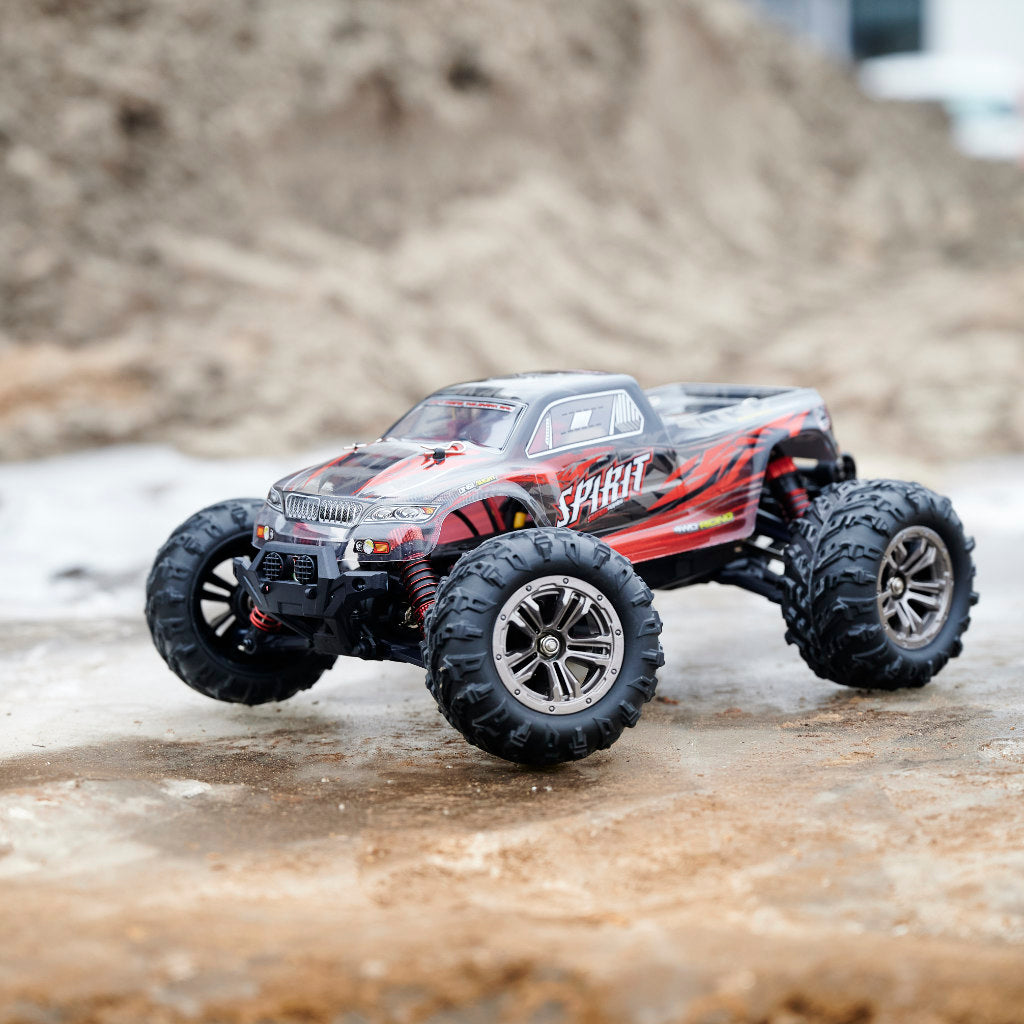 Rc Car Q901 Brushless 1:16 2.4g 4ch 52km/h Red