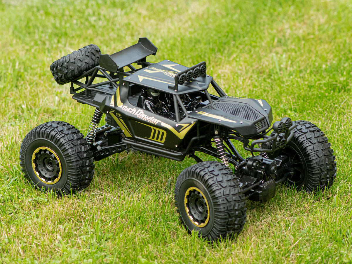 Rc Rock Crawler 2.4ghz 1:8 51cm Black Car