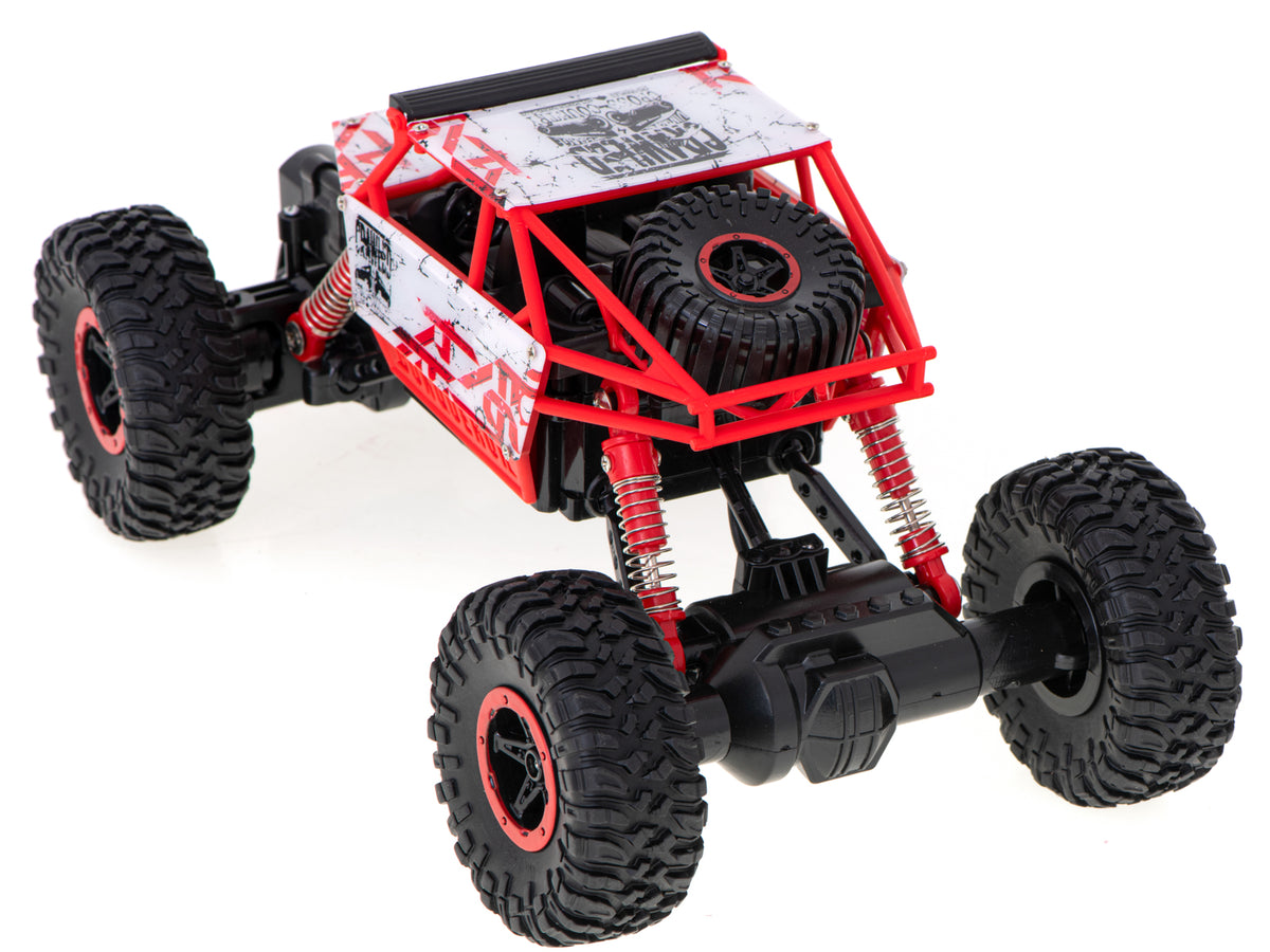 Rc Car Rock Crawler Hb 2.4ghz 1:18 Red