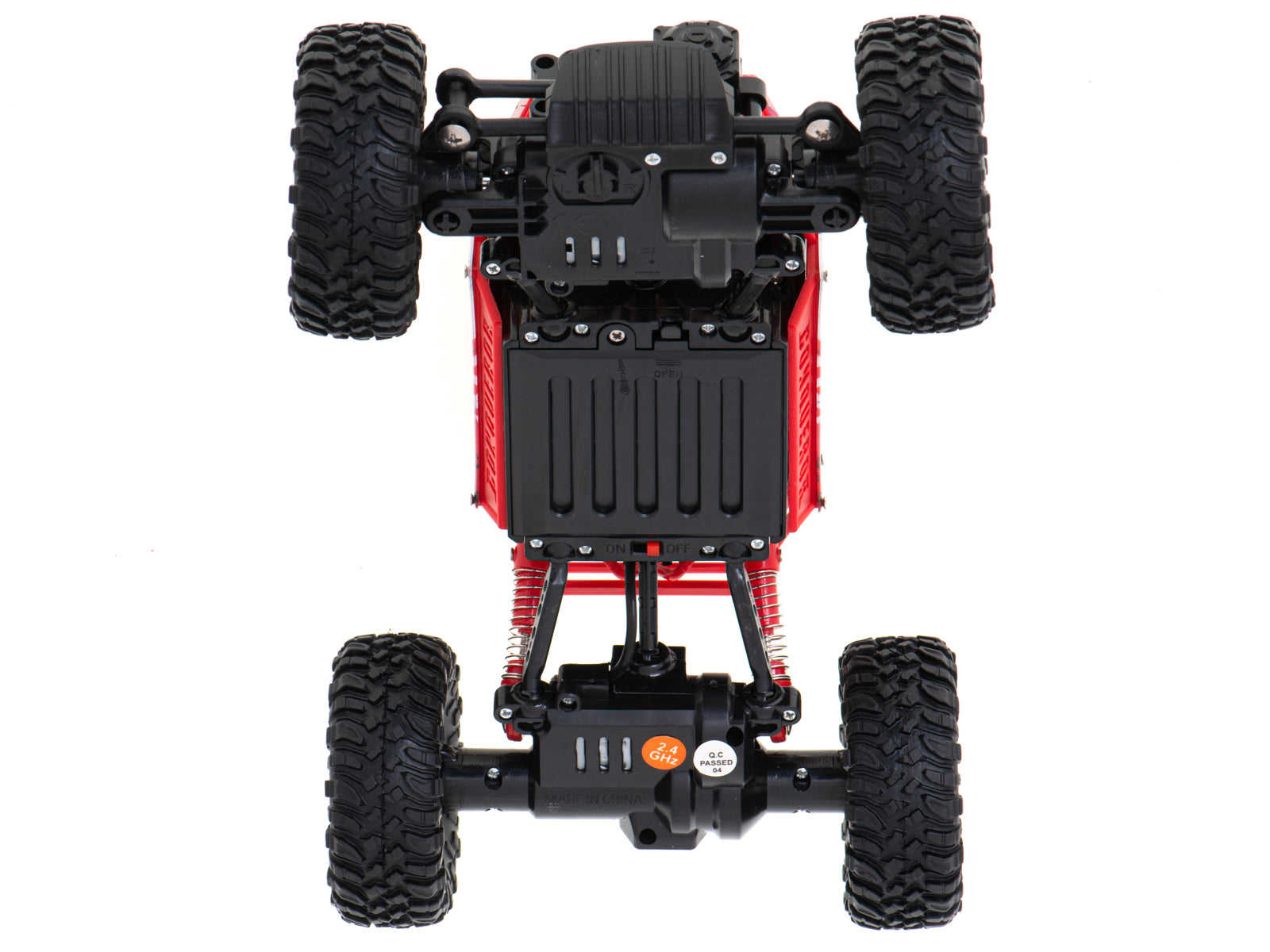 Rc Car Rock Crawler Hb 2.4ghz 1:18 Red