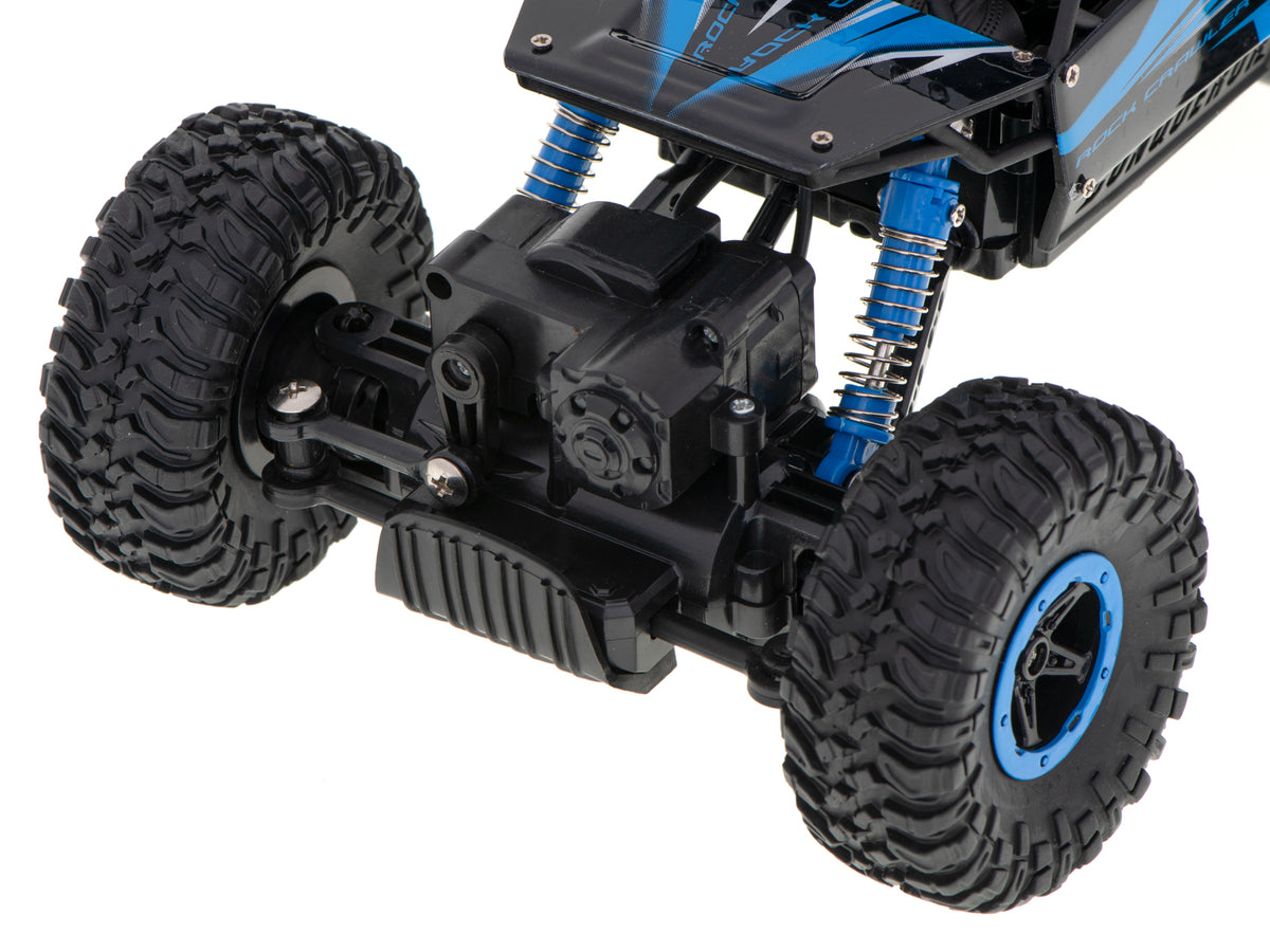 Rc Car Rock Crawler Hb 2.4ghz 1:18 Blue
