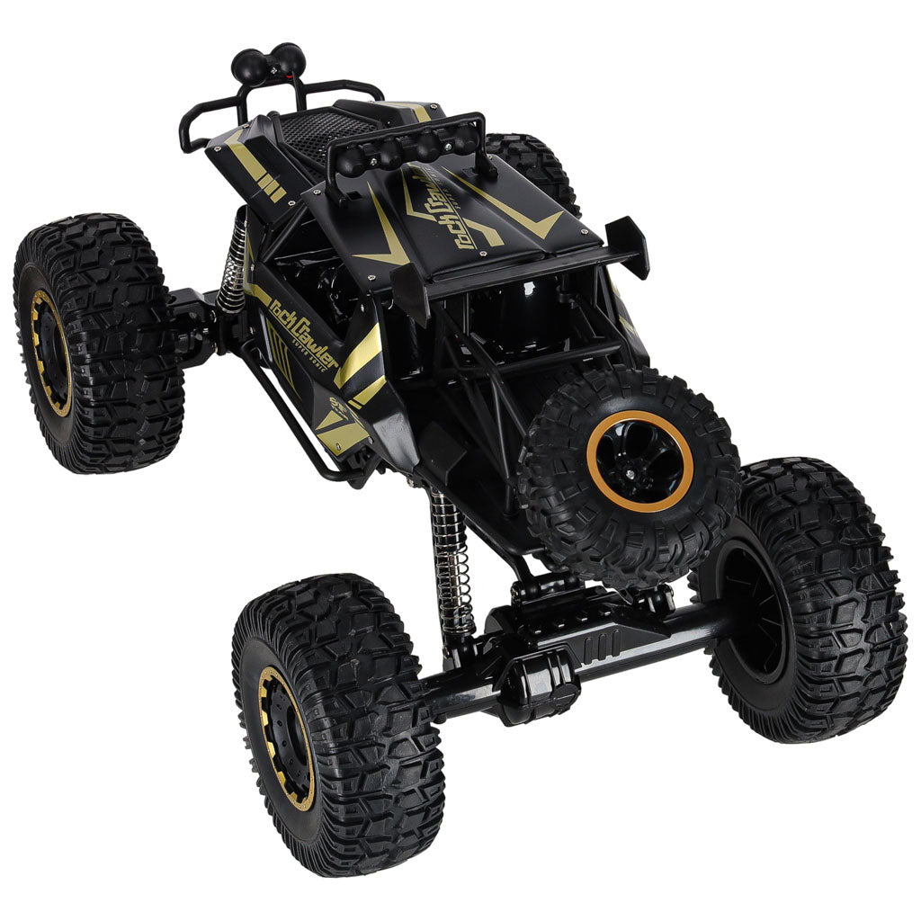 Rc Rock Crawler 2.4ghz 1:8 51cm Black Car