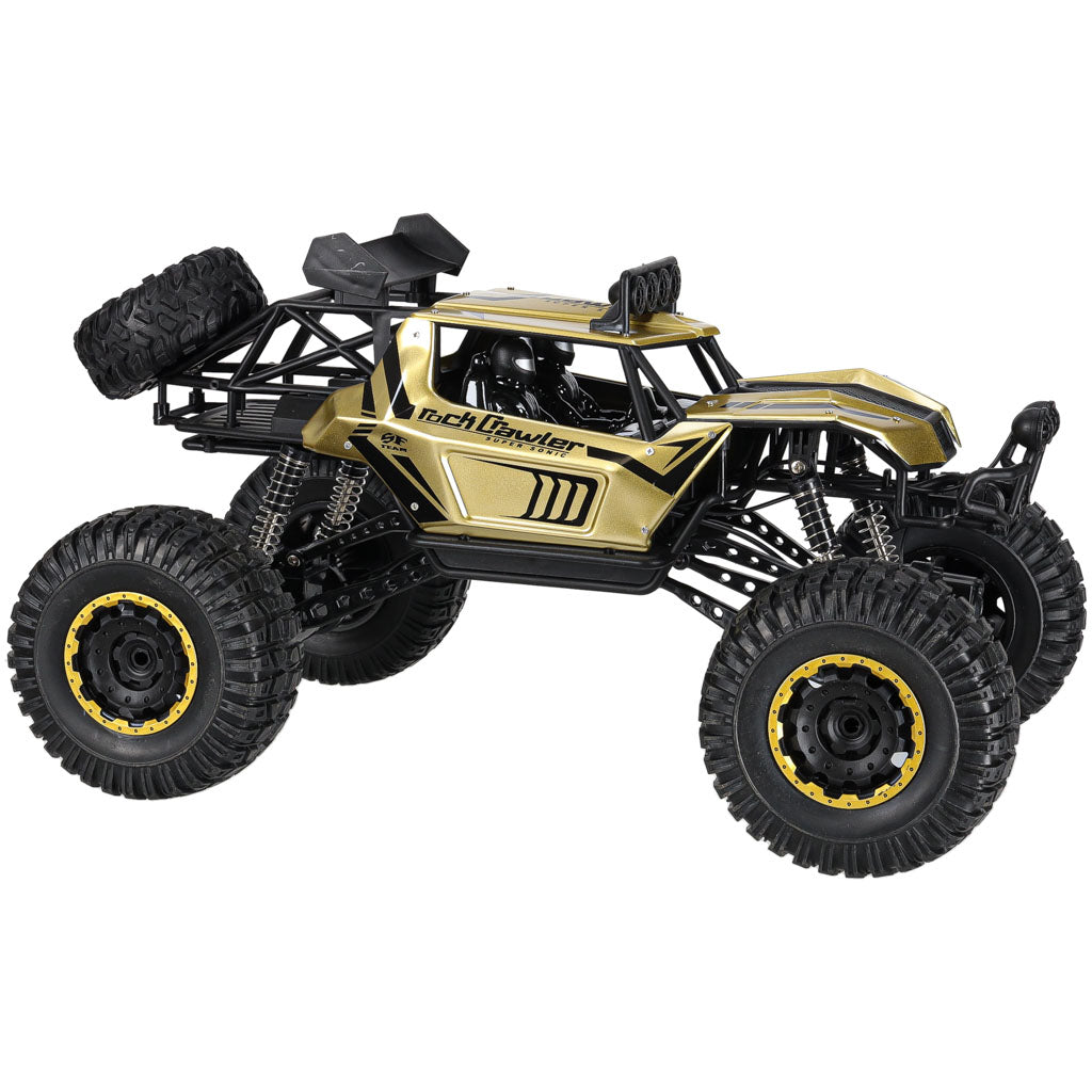 Rc Car Rock Crawler 2.4ghz 1:8 51cm Gold