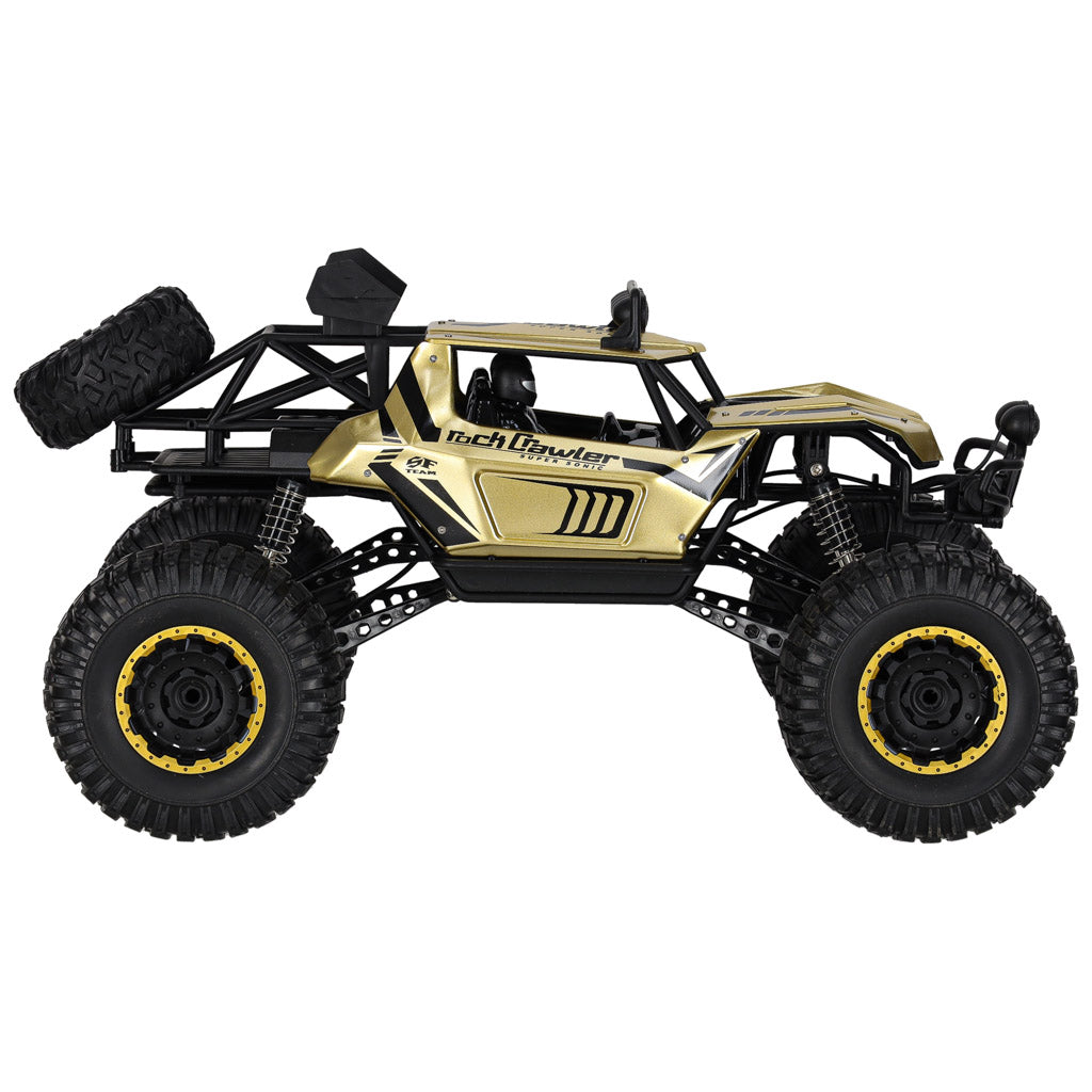 Rc Car Rock Crawler 2.4ghz 1:8 51cm Gold