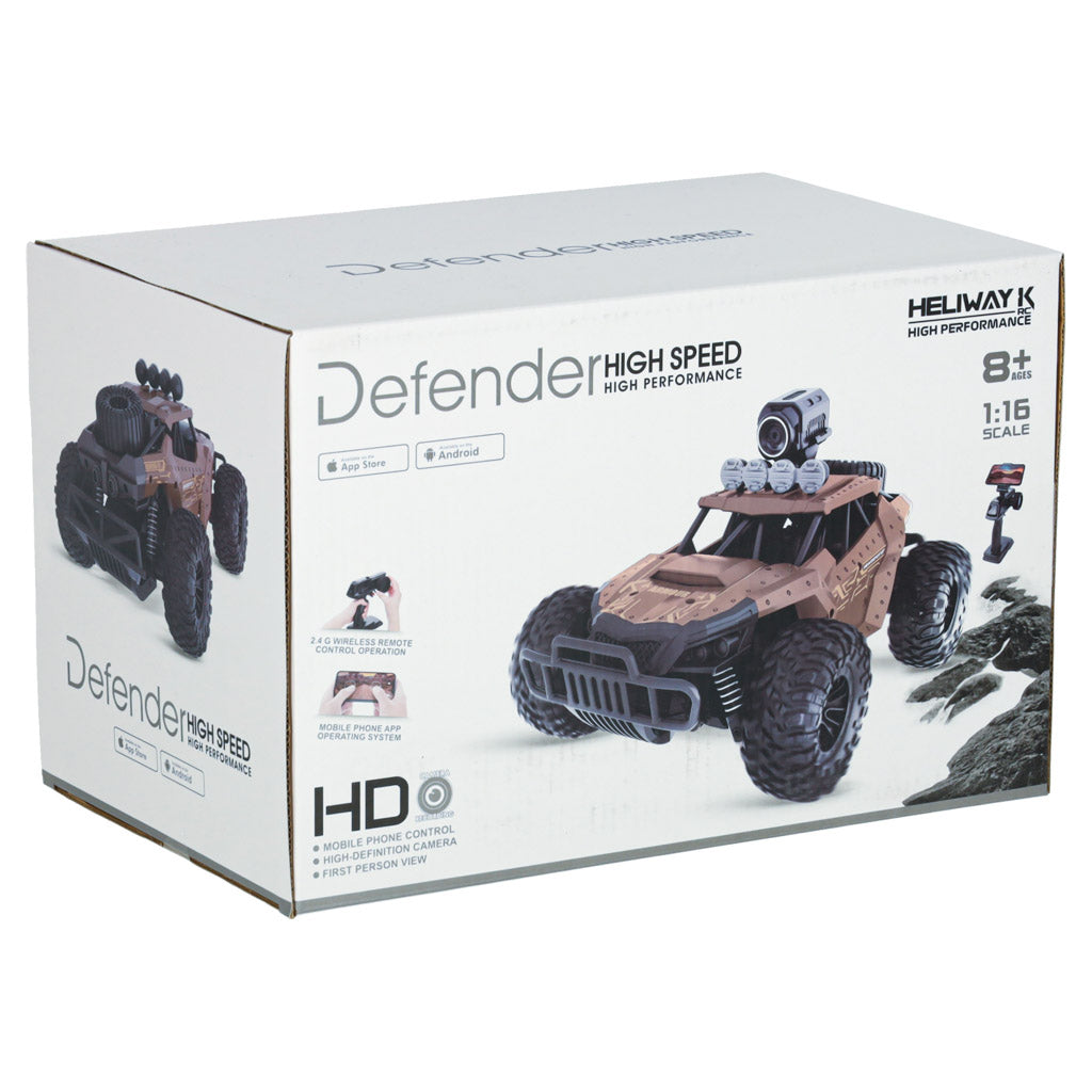 Carro Off-Road Rc Drift 20 Km/h Marrom