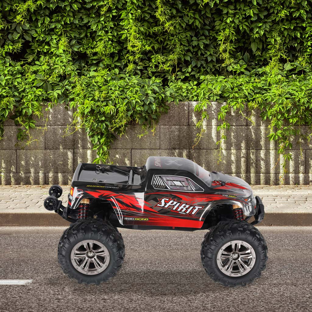 Rc Car Q901 Brushless 1:16 2.4g 4ch 52km/h Red