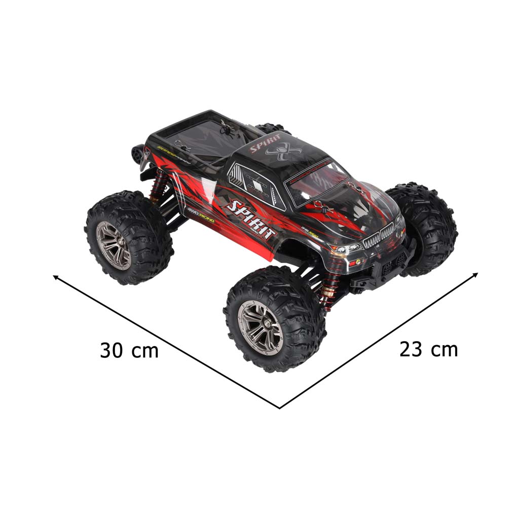 Rc Car Q901 Brushless 1:16 2.4g 4ch 52km/h Red