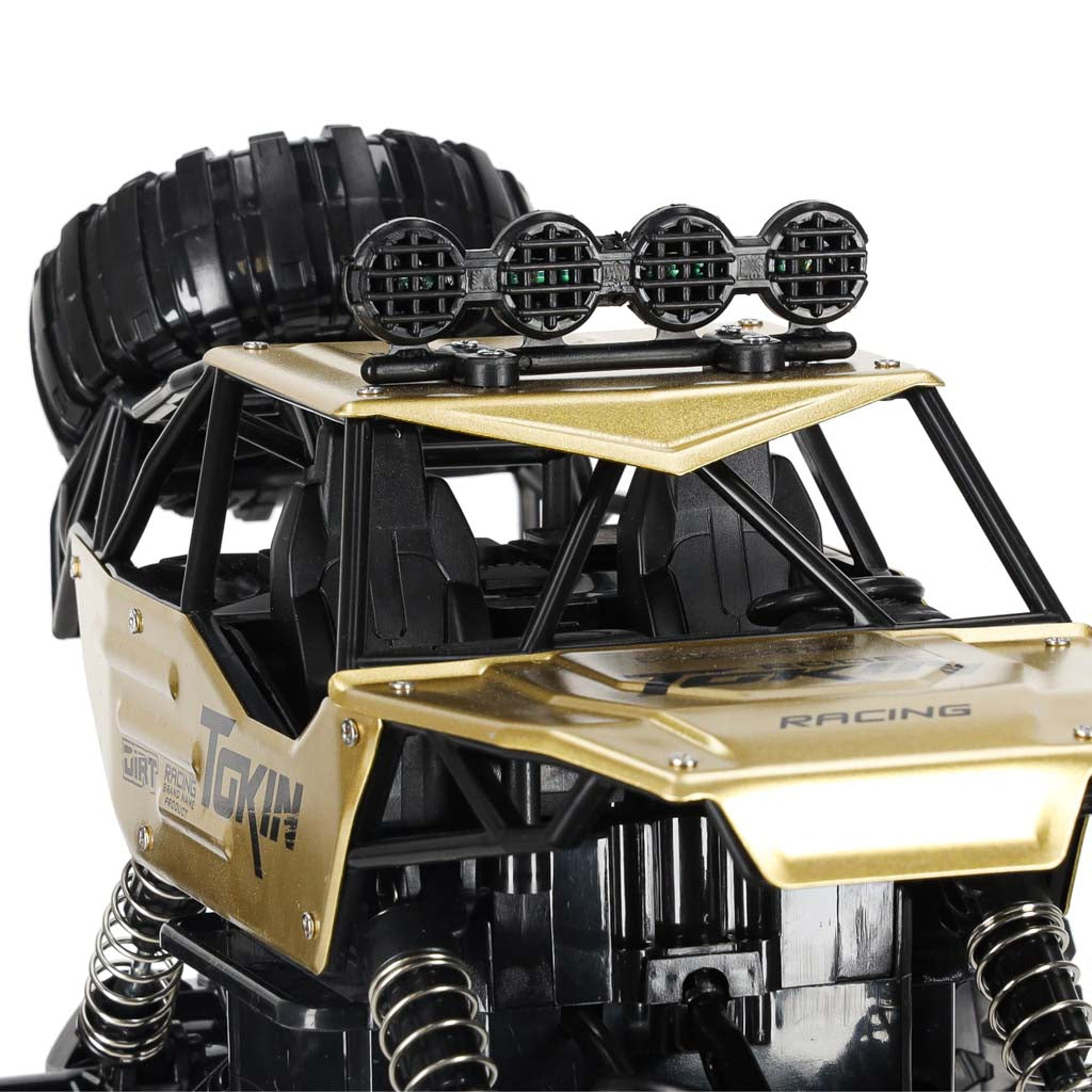 Rc Car Rock Crawler 1:12 4wd Metal Gold