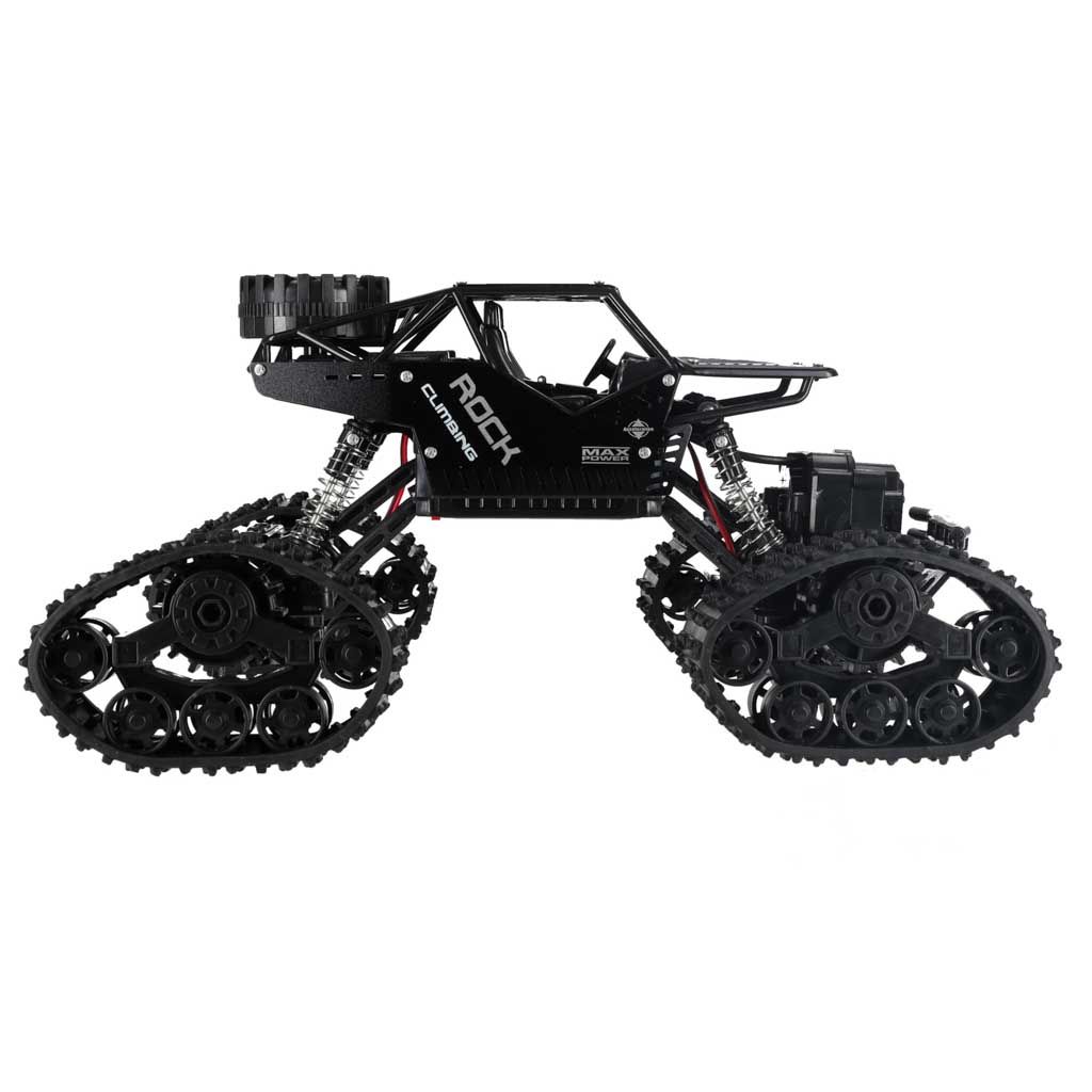 Coche Rc Rock Crawler 4x4 Lhc012 Auto 2 En 1 Negro