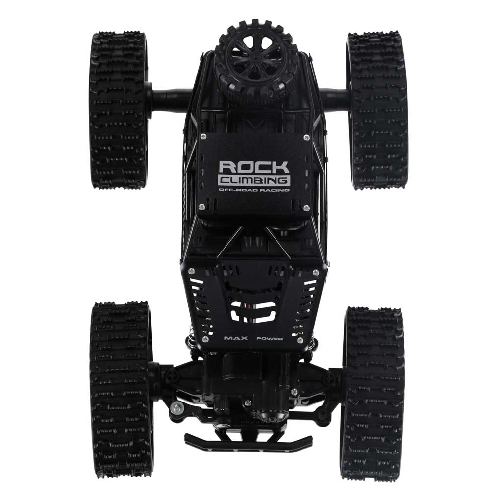 Coche Rc Rock Crawler 4x4 Lhc012 Auto 2 En 1 Negro