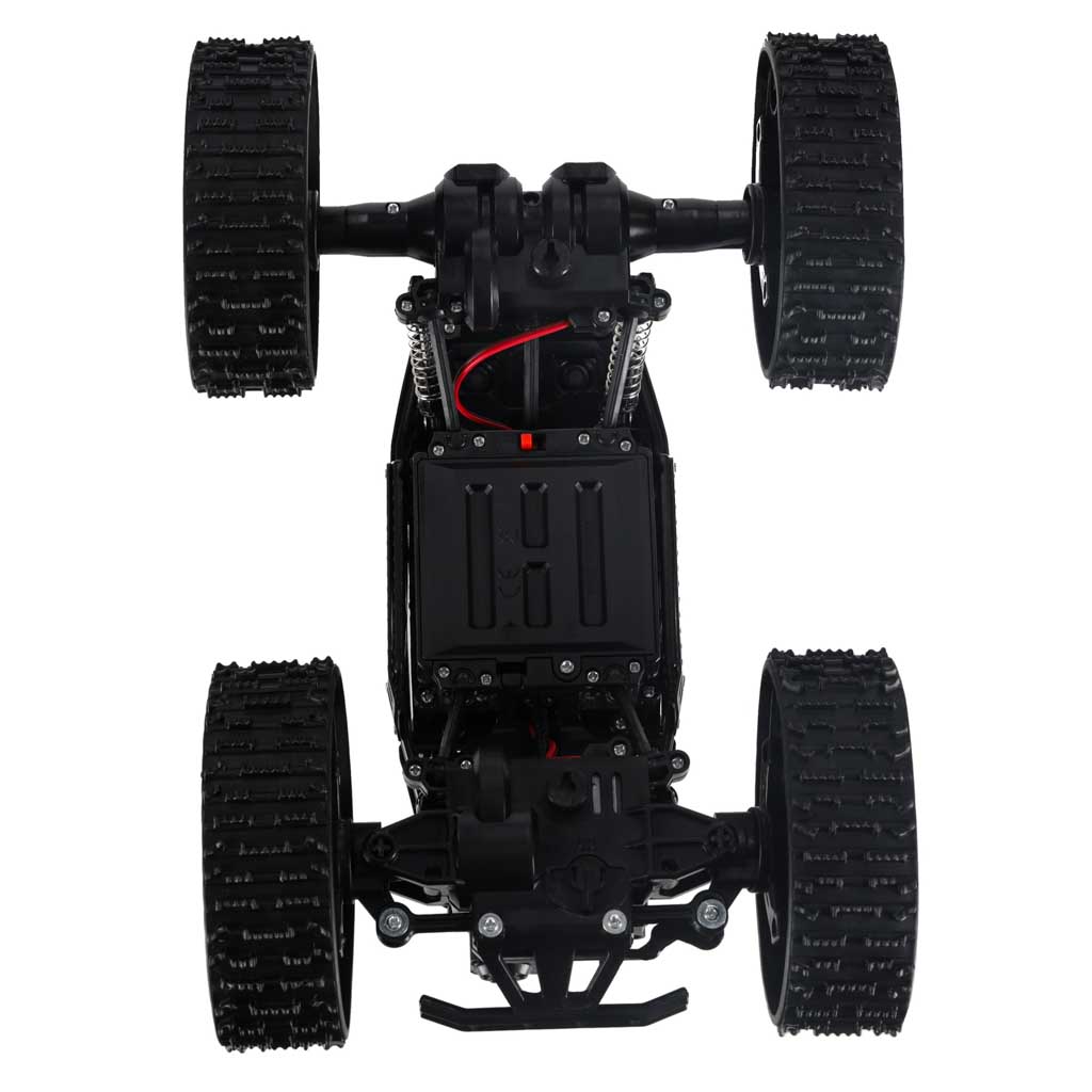 Coche Rc Rock Crawler 4x4 Lhc012 Auto 2 En 1 Negro
