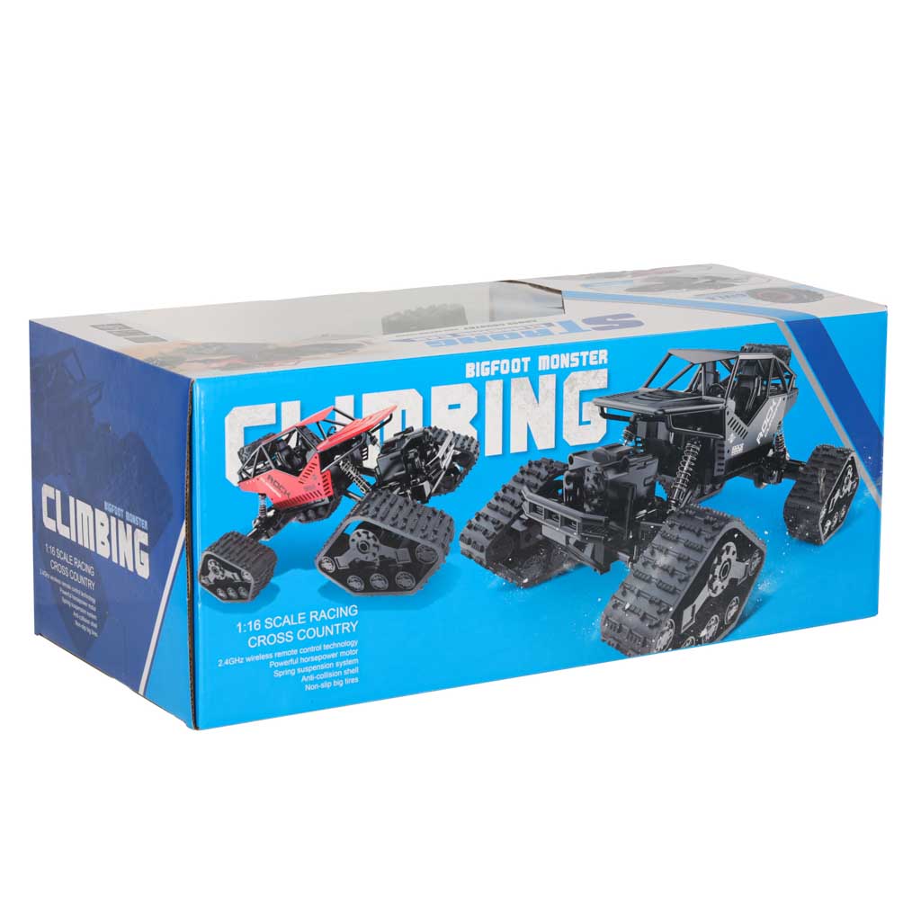 Coche Rc Rock Crawler 4x4 Lhc012 Auto 2 En 1 Negro