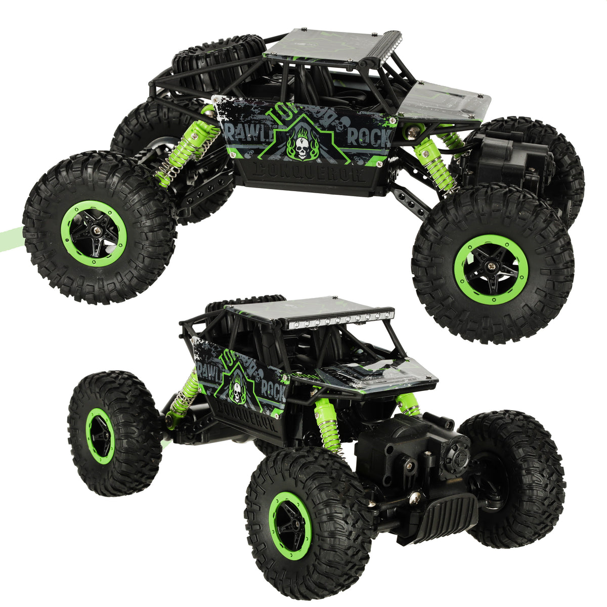 Rc кола Rock Crawler Hb 2.4ghz 1:18 зелен