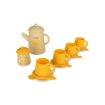 Swim Essentials Silicone Tea Set Toys - Yellow - Solmate