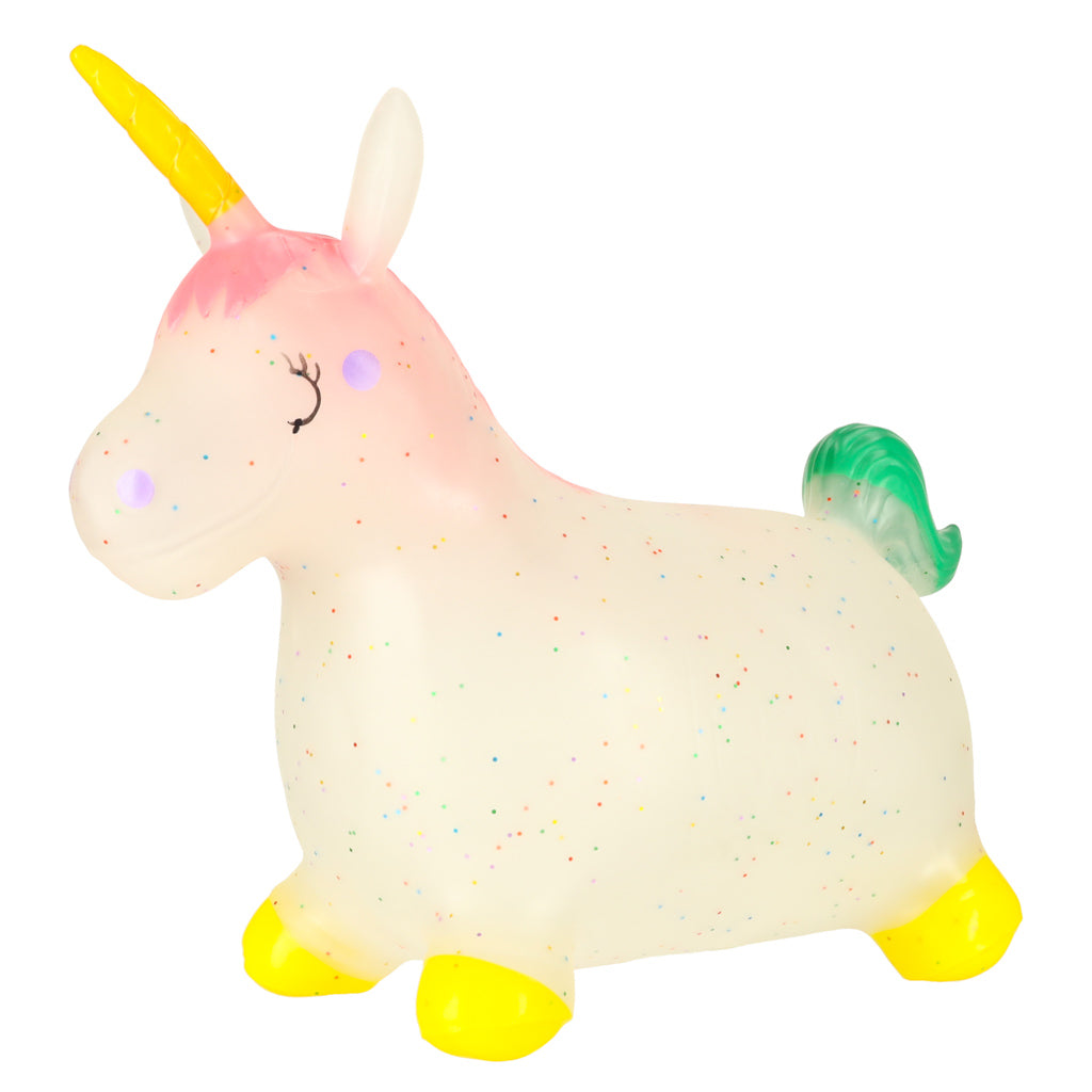 Children's Jumping Jumper With Pump Rubber Unicorn