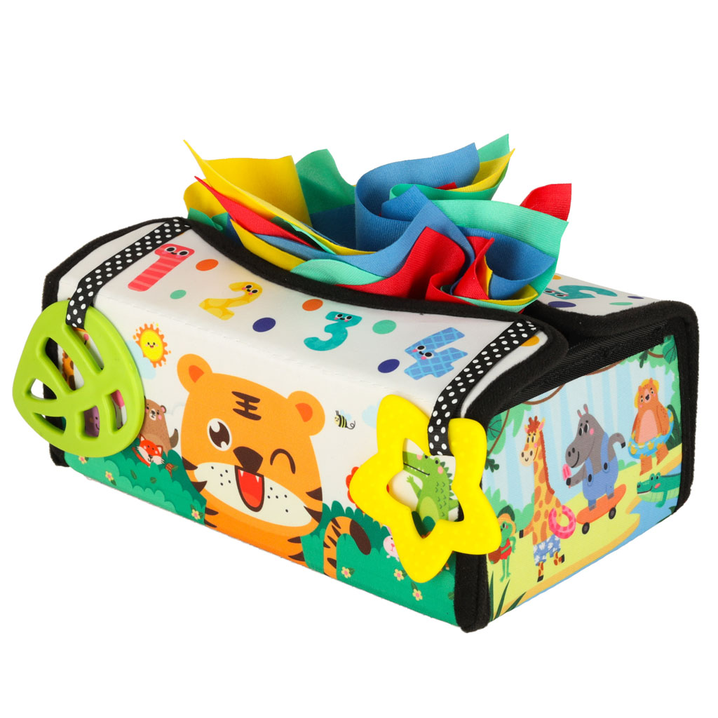 Sorter Sensory Wipes Box Montessori Mat 2-in-1