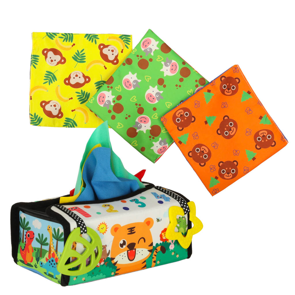Sorter Sensory Wipes Box Montessori Mat 2-in-1