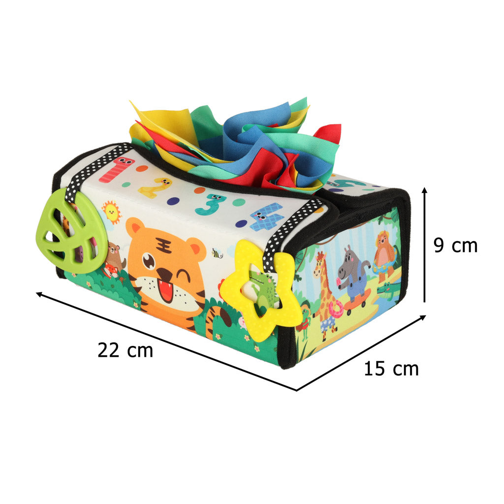 Sorter Sensory Wipes Box Montessori Mat 2-in-1