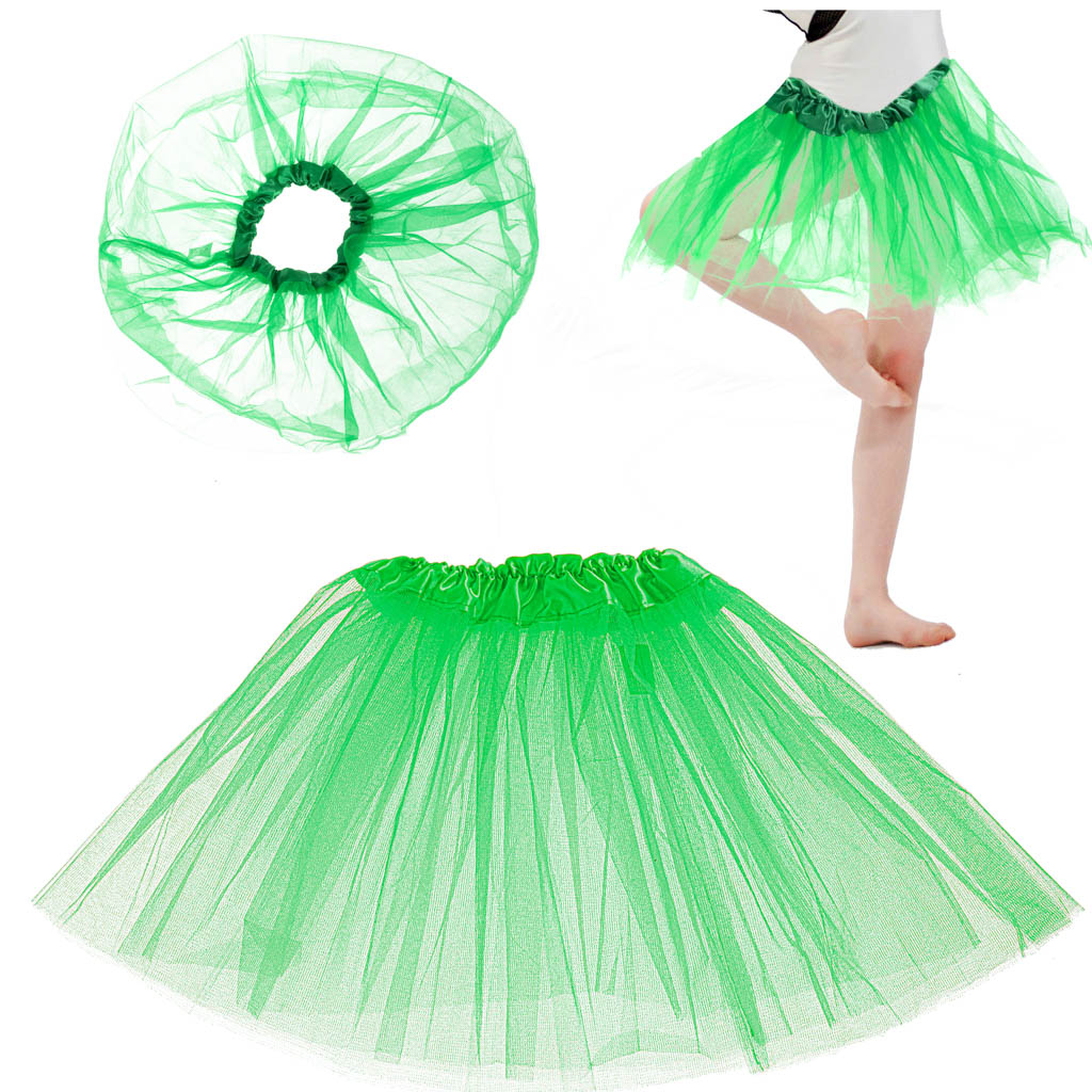 Tulle Skirt Tutu Costume Costume Green