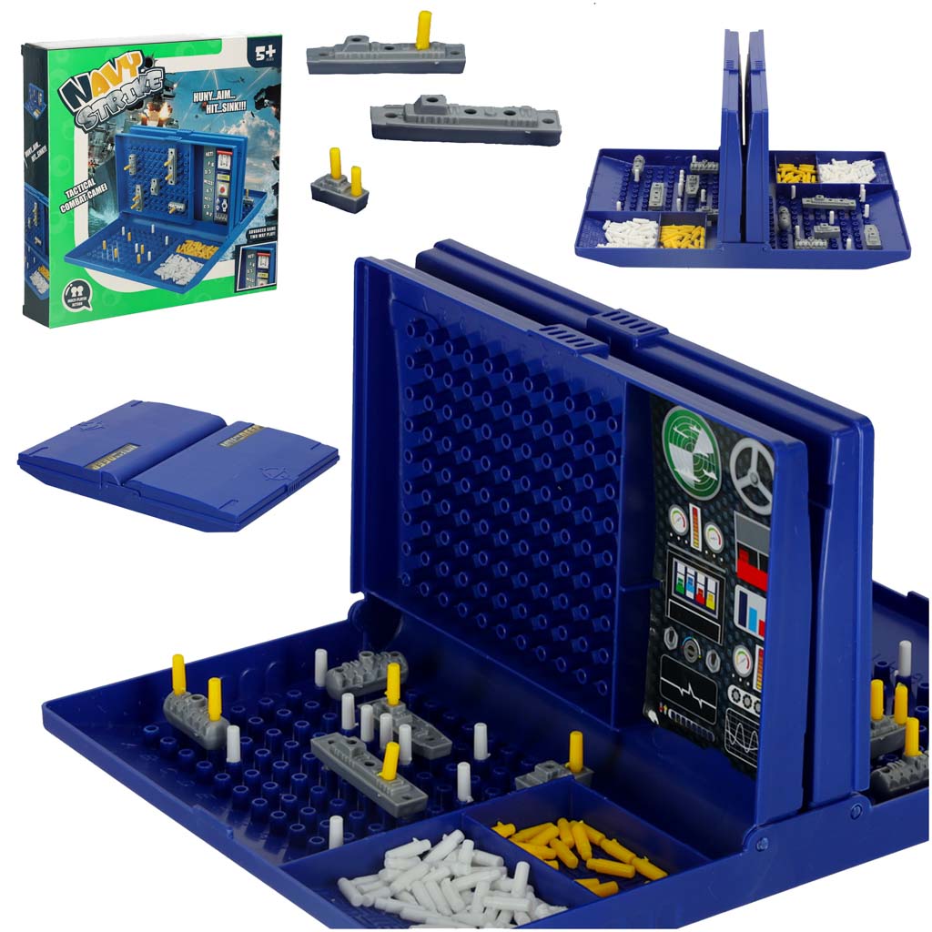 Ships Ships Naval Battle Strategy Game In A Suitcase