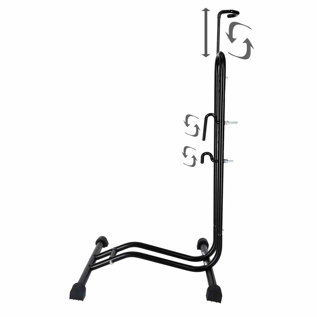 Fahrradständer Single High Strong Metall Schwarz