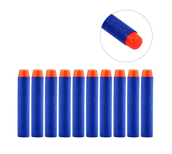 Nerf Compatible Launcher Arrows 10pcs 7.2cm