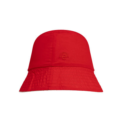 Swim Essentials Sonnenhut wendbar – Beige/Rot – Little Lobster