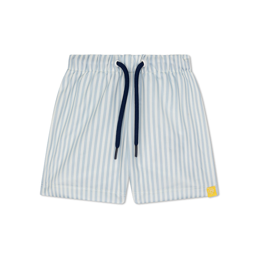 Swim Essentials Swim Boxer - Blå/hvid - Blå Striber