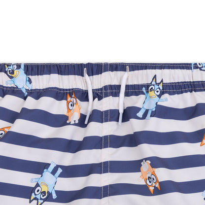 Pantaloni scurți de baie Swim Essentials - Albastru/alb - Bluey