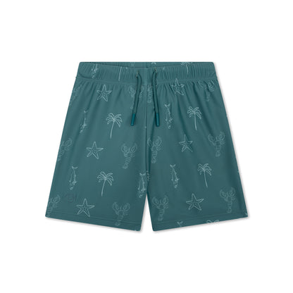 Swim Essentials Swim Boxer - Green - Feeling Beachy