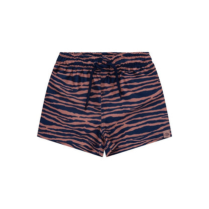 Swim Essentials Swim Boxer - Blue/orange - Vibrant Stripes
