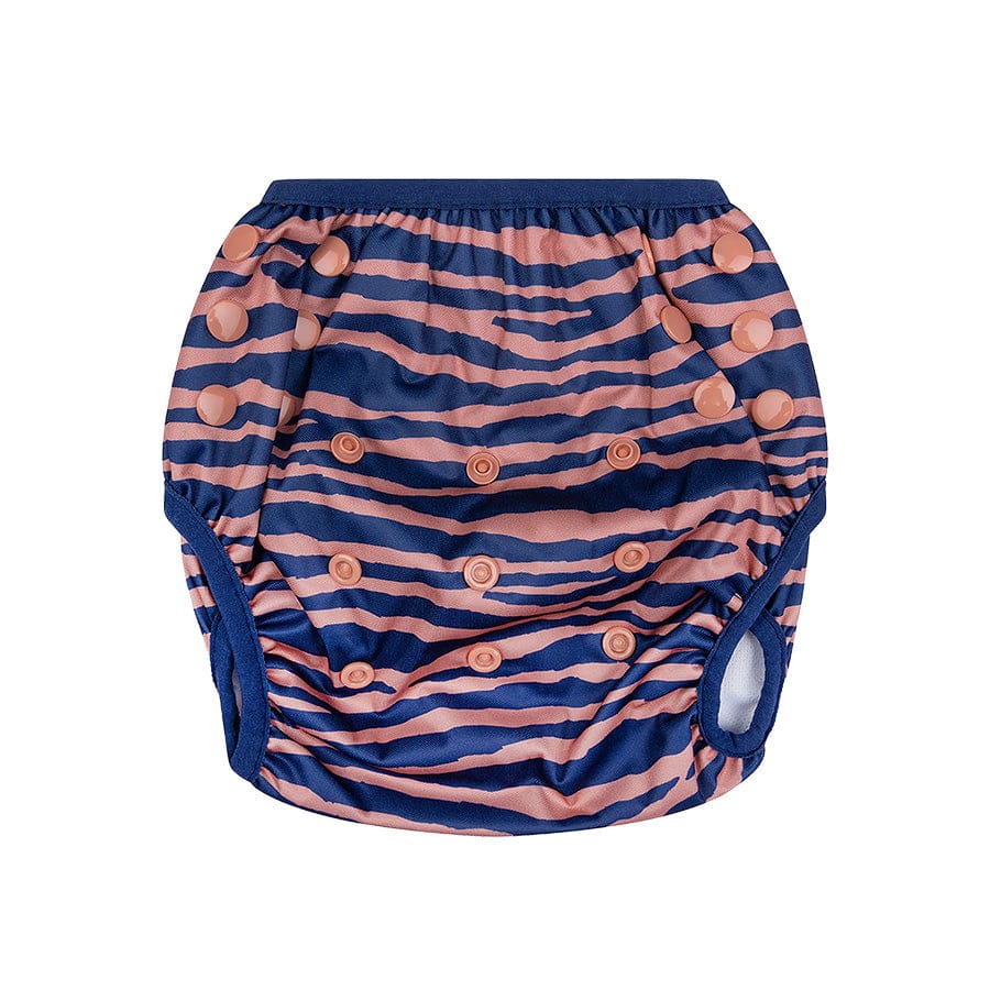 Swim Essentials Swim Diaper - Blue/orange - Vibrant Stripes
