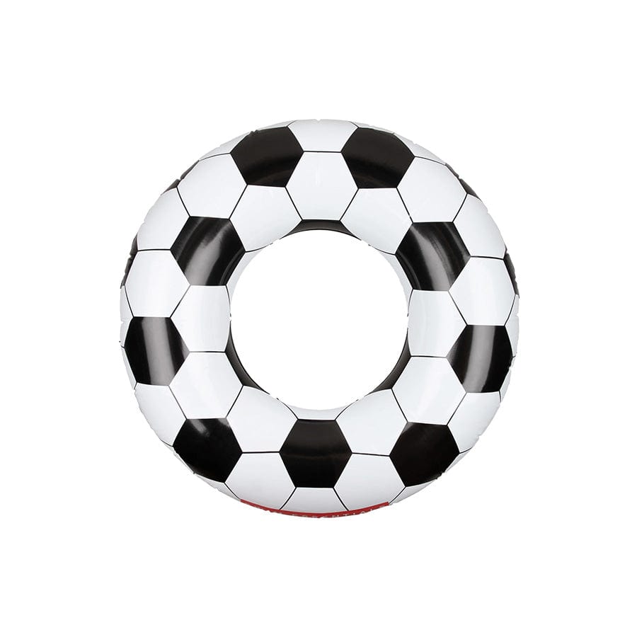 Swim Essentials Swim Ring - Black/white - Football - Ø 90 Cm