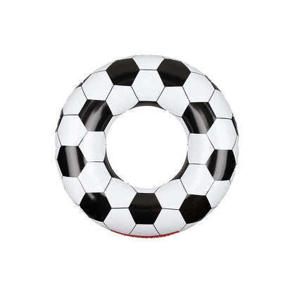 Swim Essentials Swim Ring - Black/white - Football - Ø 90 Cm