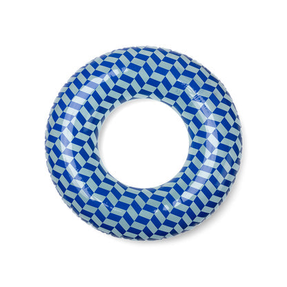 Swim Essentials Simring - Blå - Schackmatt - Ø 90 Cm
